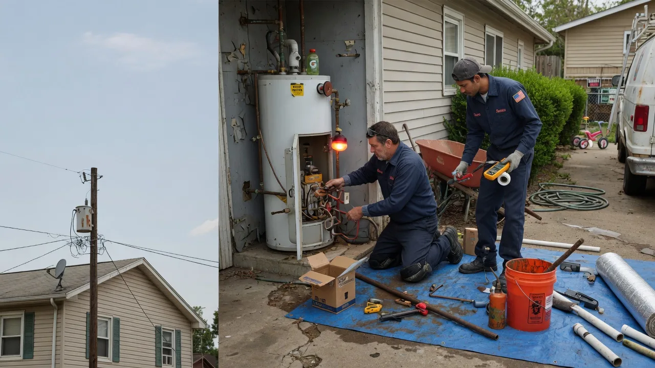 Leak Detection in Burkettsville, OH near me
